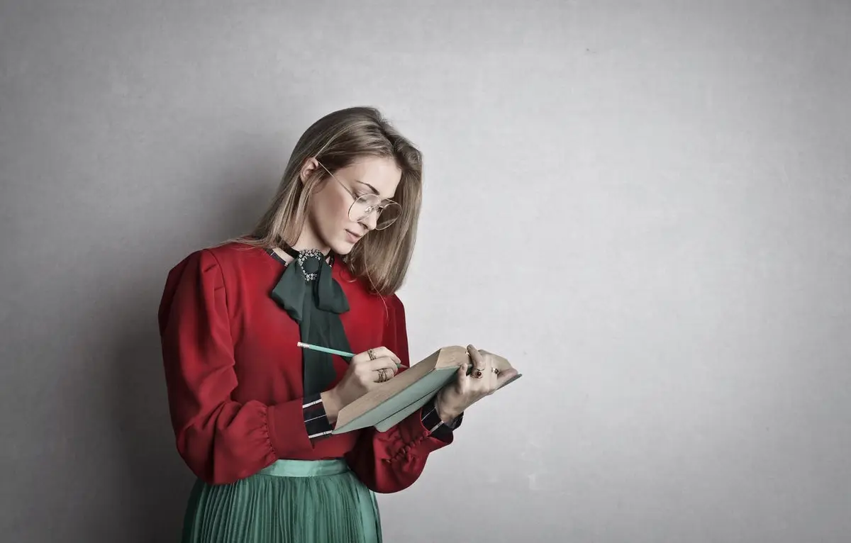 Girl Writing